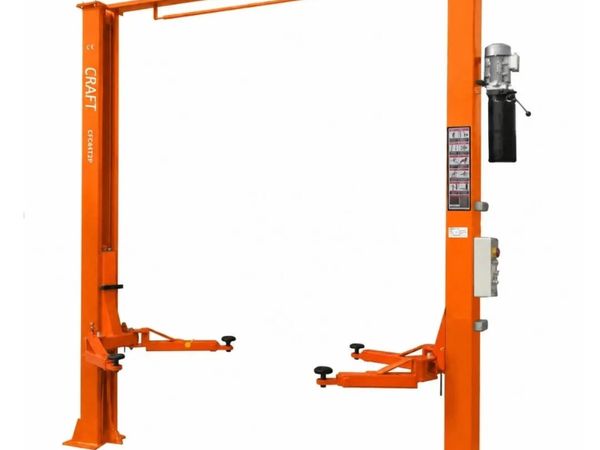 Craft Clear Floor 4 Ton 2 Post Lift 230v - Main image
