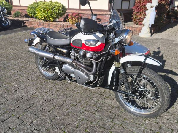 Triumph scrambler 900 side car combination - Main image