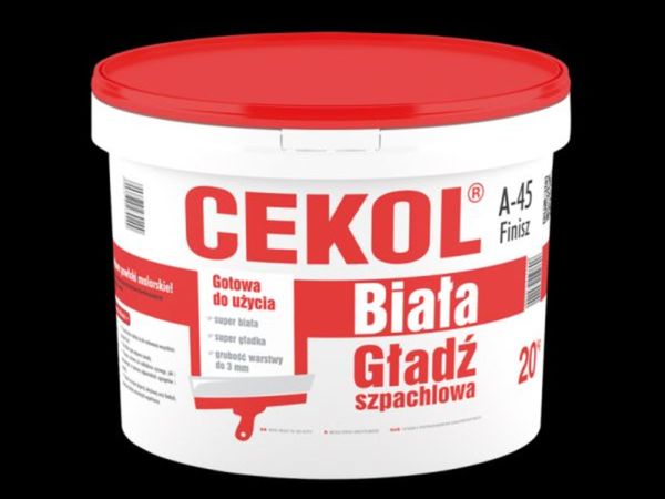 CEKOL A45 Ready Mix Finish Plaster (1–3mm) - Main image