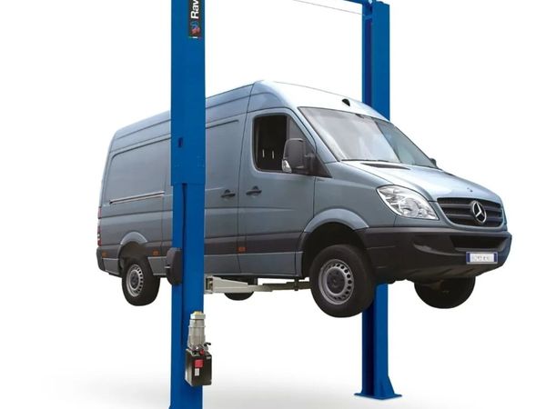 Ravaglioli 5.5 Ton Clear Floor 2 Post Car Lift - Main image