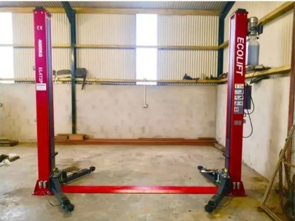 Ecolift 4 Ton Two post Automotive Car Lift | Ideal - Main image
