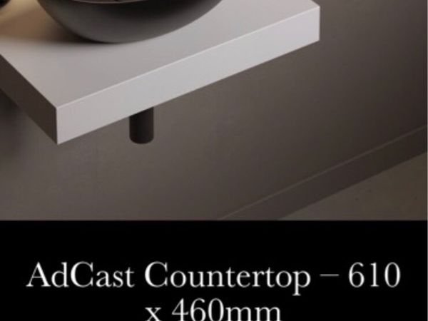 Adcast bathroom worktop - Main image