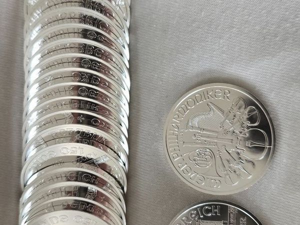 20 x Silver 1 ounce .999 Austrian Philharmonics - Main image