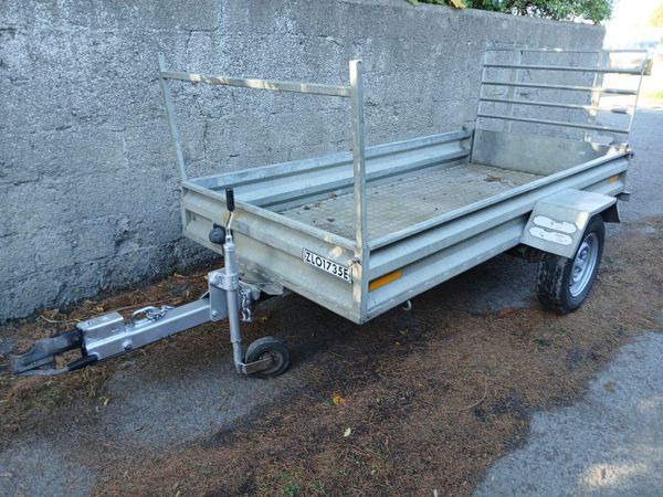 Logic galvanised car trailer - Main image