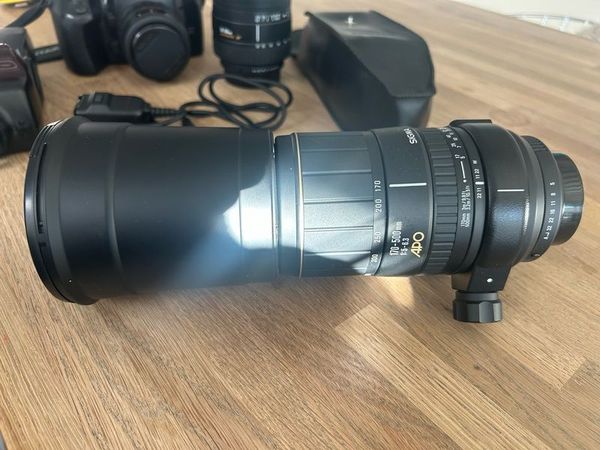 Sigma 170-500mm f/5-6.3 APO Lens (Pentax K-mount) with tripod collar - Main image