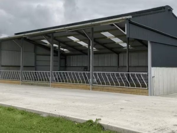 4 bay slatted shed to let for winter - Main image