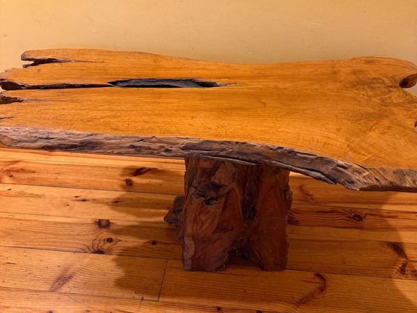 Wood Crafted Coffee Table - Main image