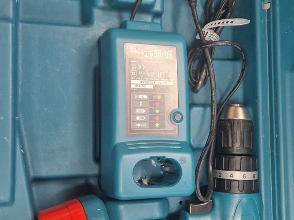 Makita Cordless 18V Drill, charger, carry case - Main image