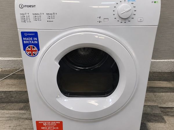 Indesit 8kg vented tumble dryer - Main image