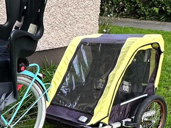 Bike Trailer for Twins – Great condition. - Main image