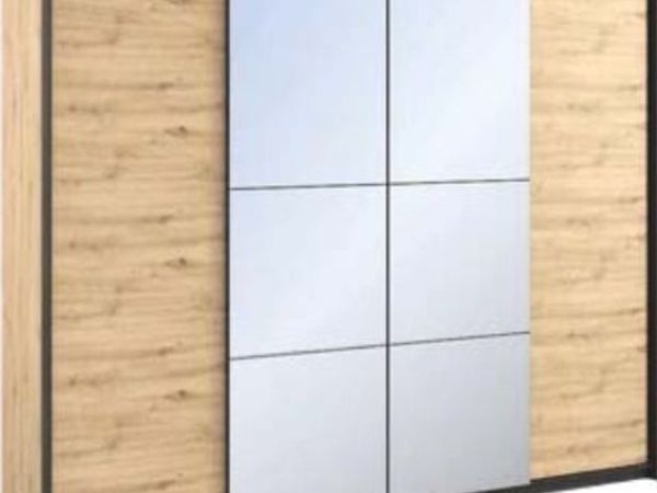 Quant 4 Door Wardrobe (LED Included) - Main image