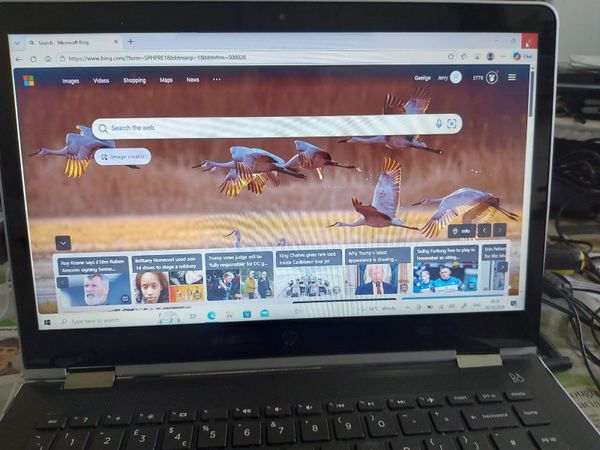 HP TPN-W125 Laptop, 8GB Ram, 118GB SSD, Win 10 - Main image