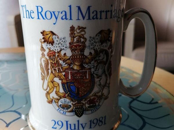 1981 Charles and Diana wedding beer mug - Main image