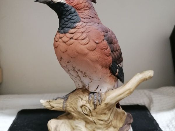 Japanese waxwing bird ornament - Main image