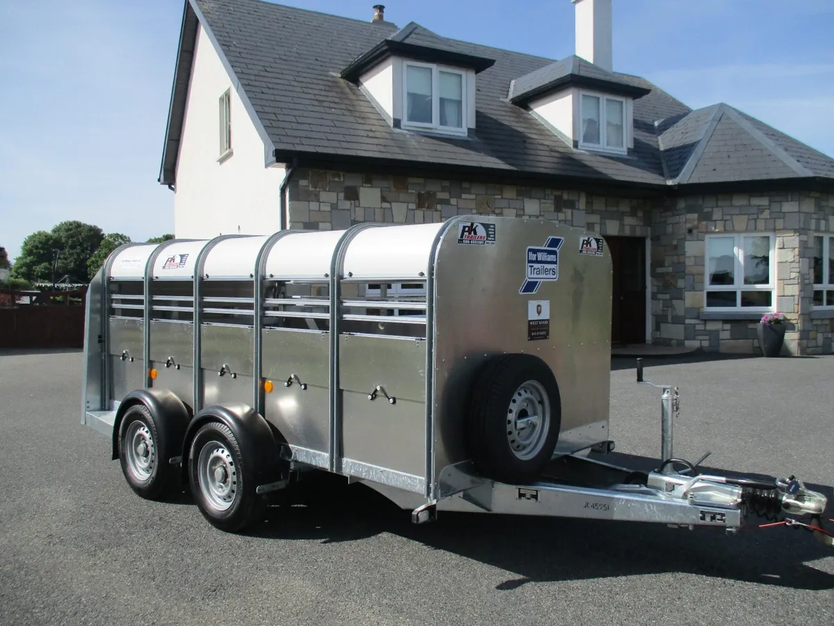 PKS-IFOR WILLIAMS 10'X5'X4' PIG & SHEEP TRAILER - Image 1