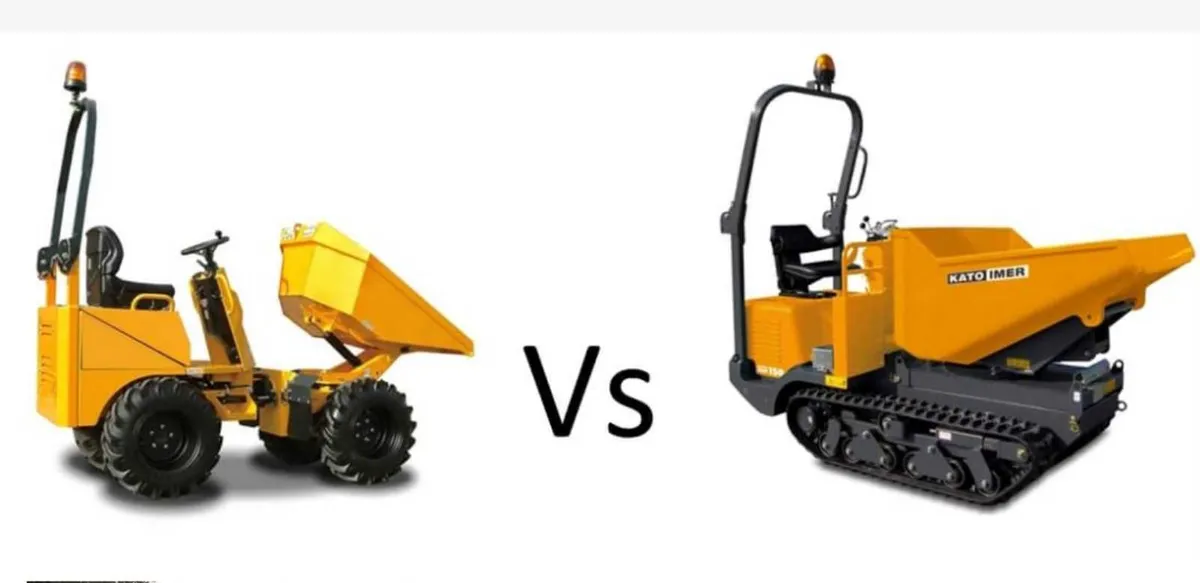 1.5 ton tracked dumper - Image 1