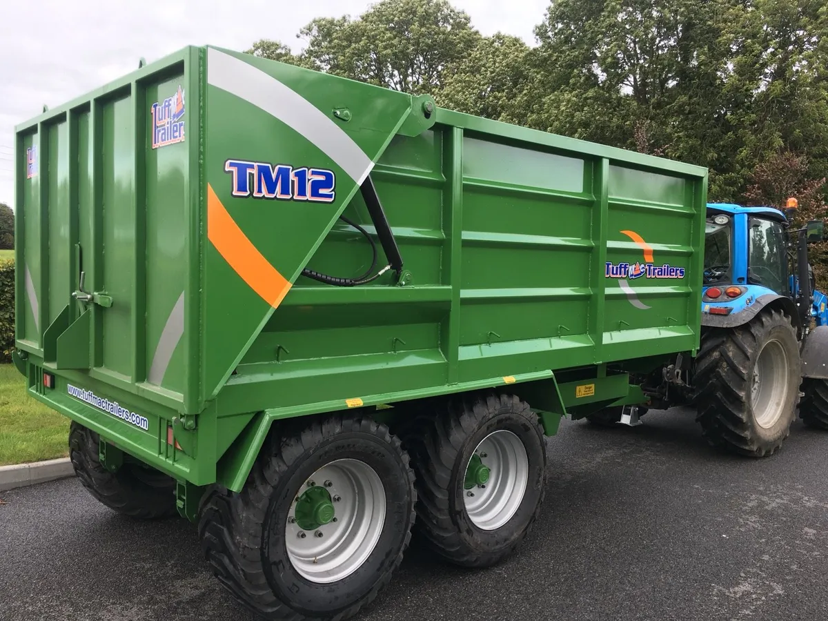 New tuffmac 12 tonne grain/meal  trailer - Image 4