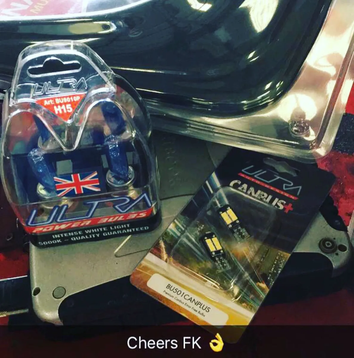 Upgrade headlight bulbs & led