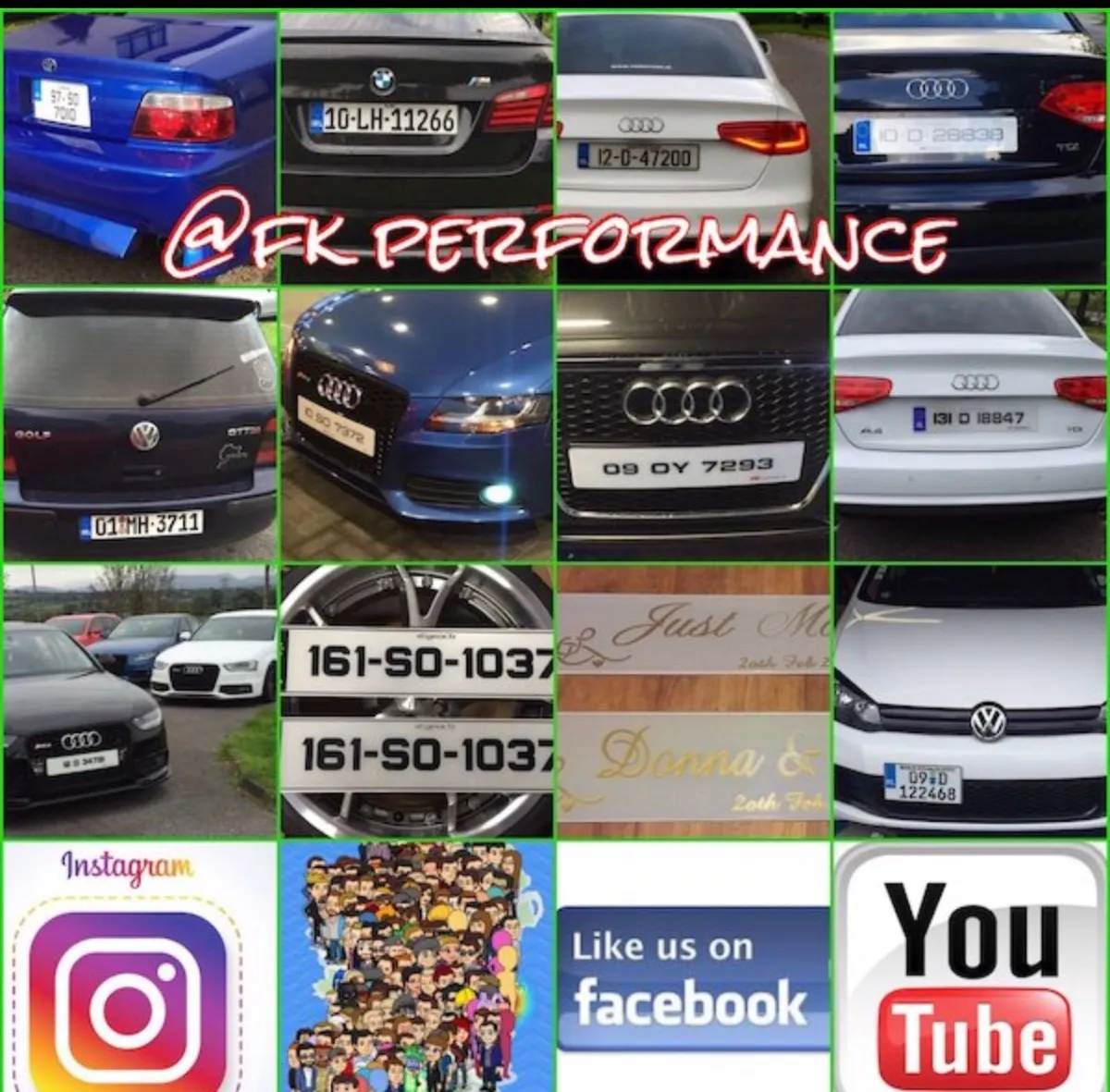 Numberplates delivered nationwide - Image 1