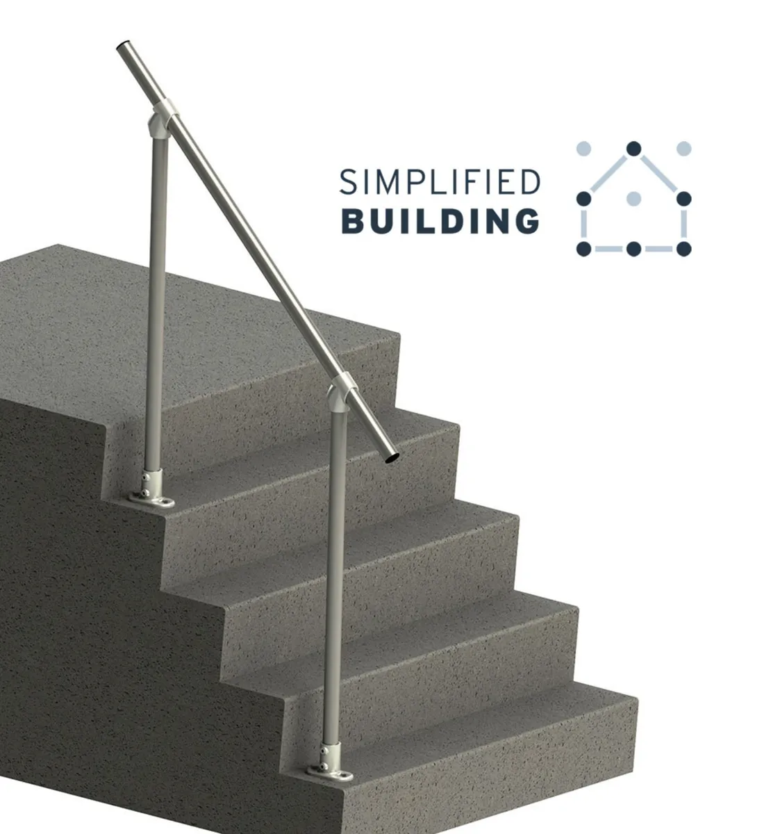 Steel Handrail Kits -Cut To Size and Delivered - Image 2