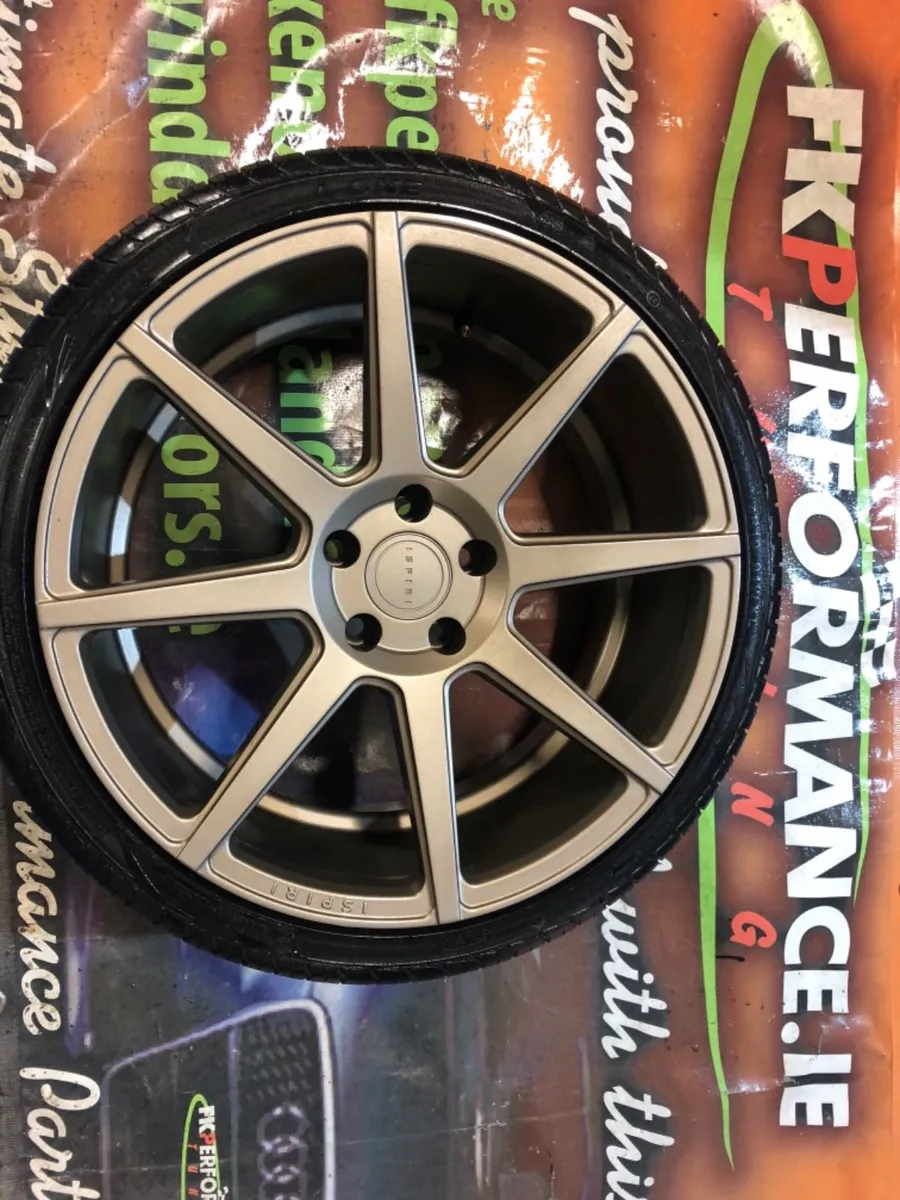 19” ispiri isr8 bronze 5x112 8.5 - Image 2