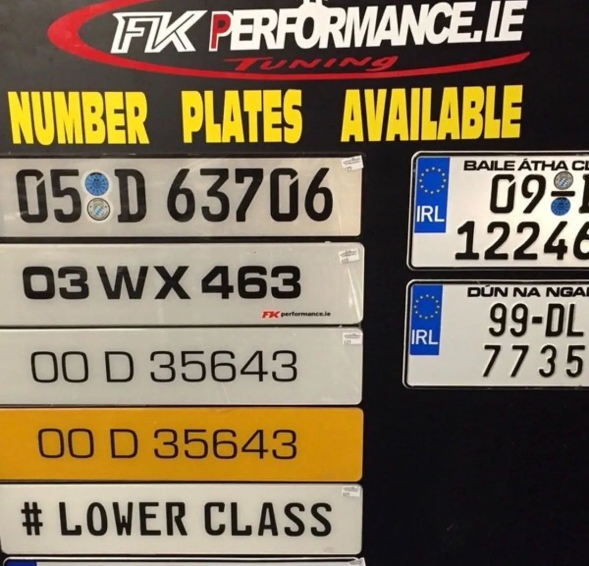 Ultimate number plates delivered - Image 1