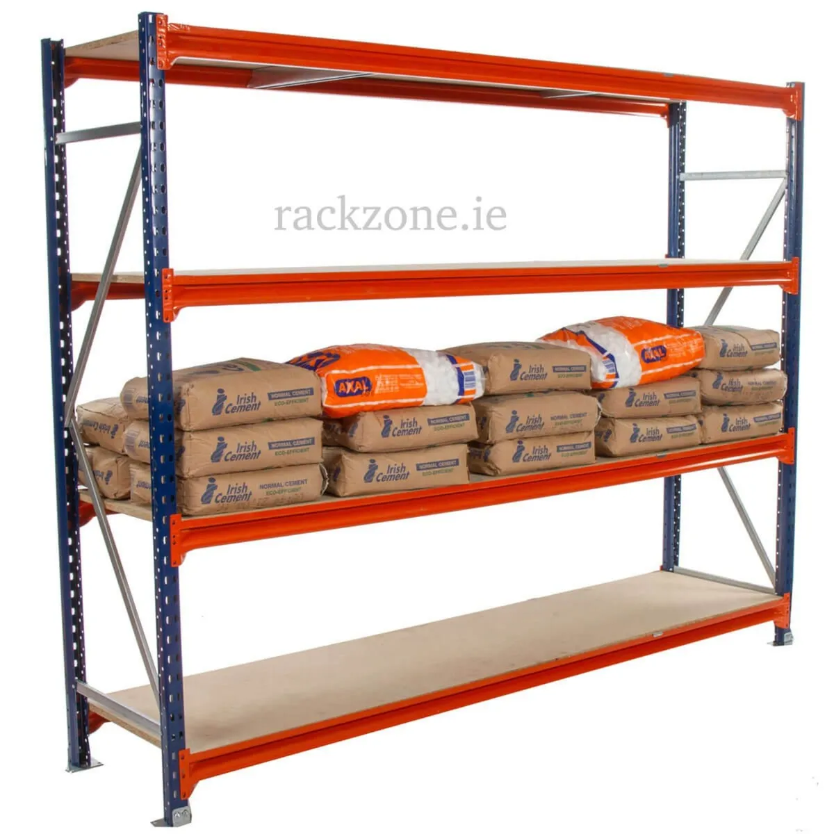 Longspan Shelving 2000 x 2400 x 600 4 Levels c/w T - Image 1