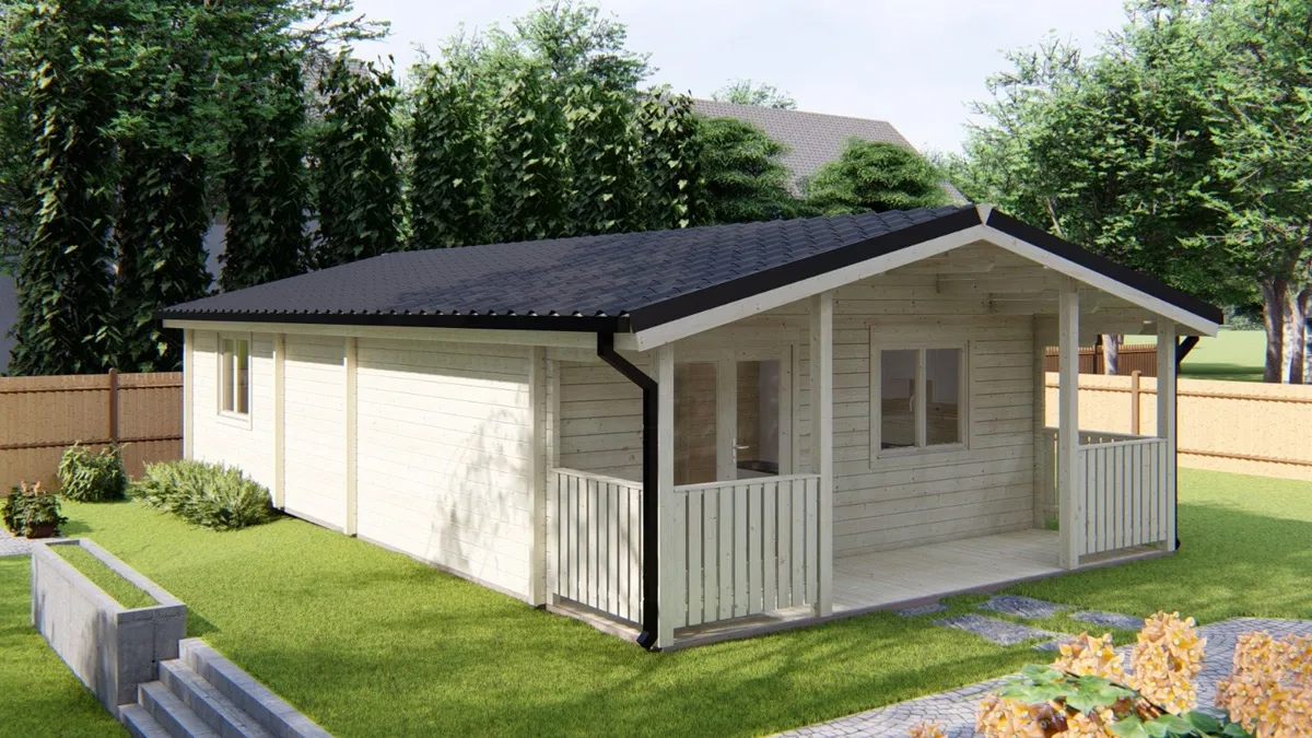 2 Bed A Log Cabin  - MyCabin.ie - Image 2