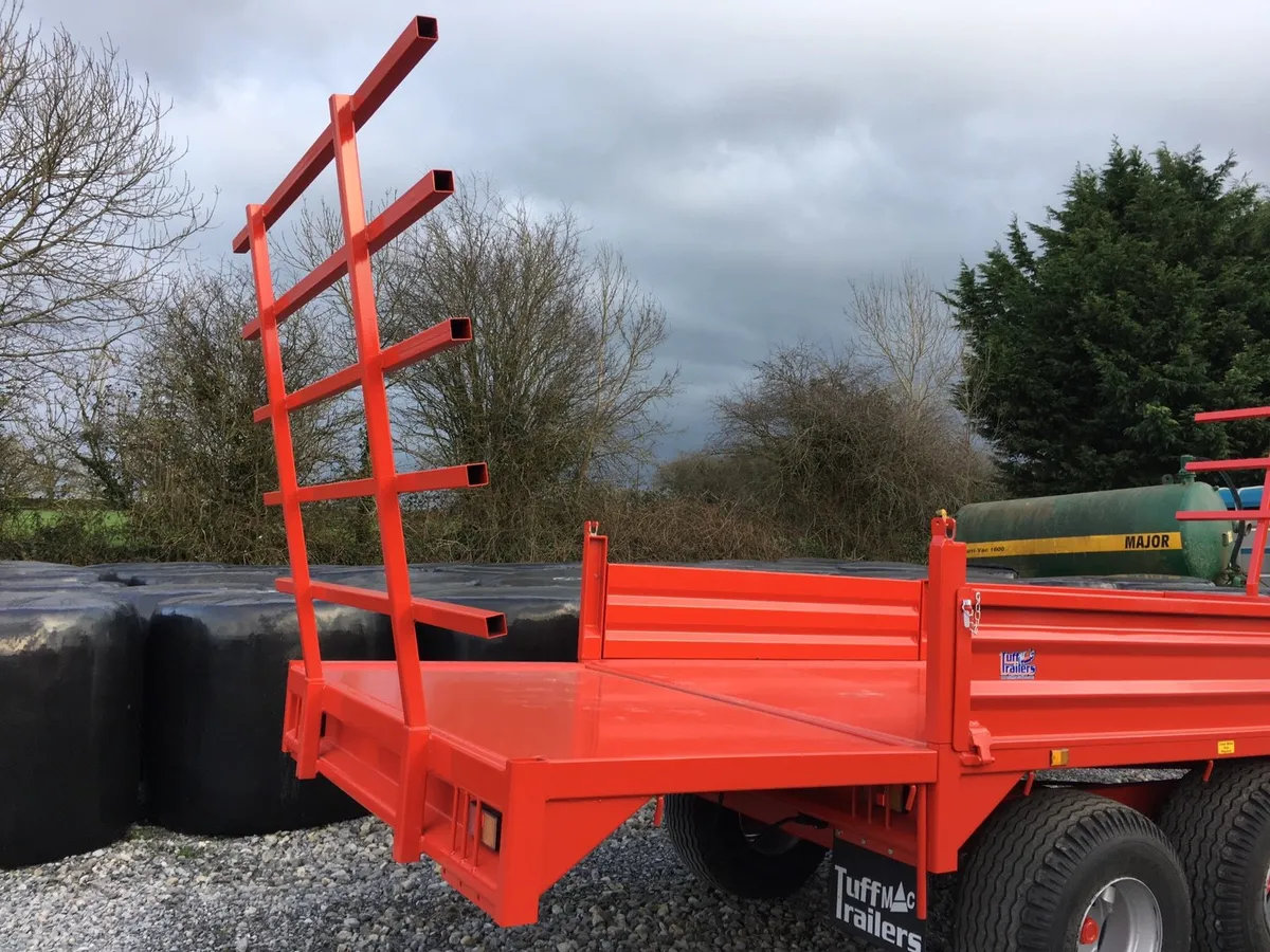 Tuffmac tipping / bale trailer - Image 4