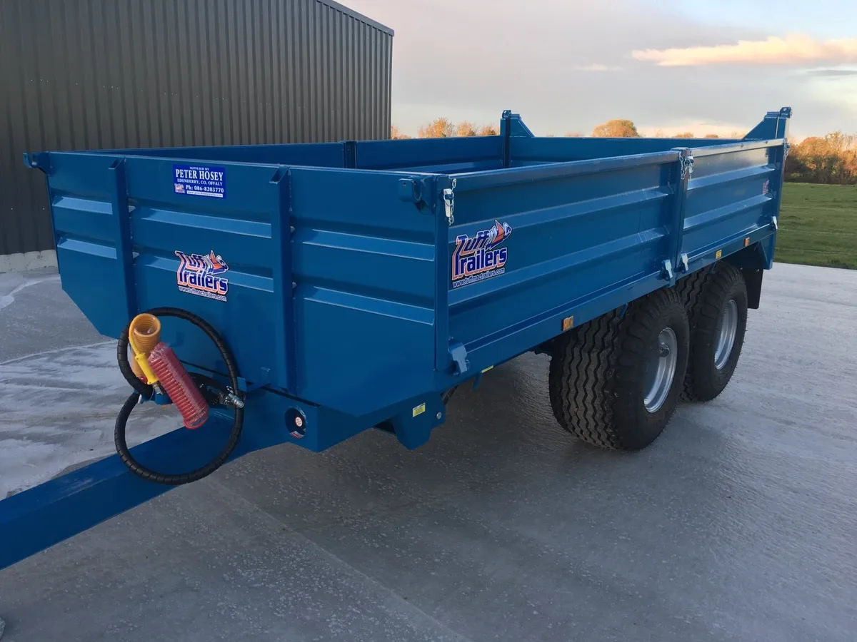 New tuffmac 13/7'6 tipping trailer - Image 1