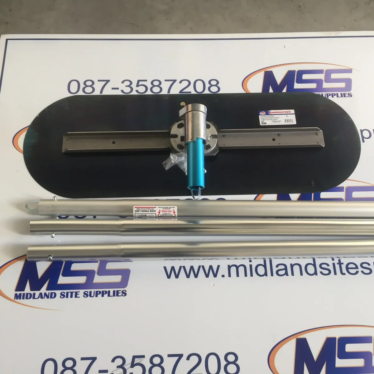 concrete roller & concrete tools @ MSS - Image 1