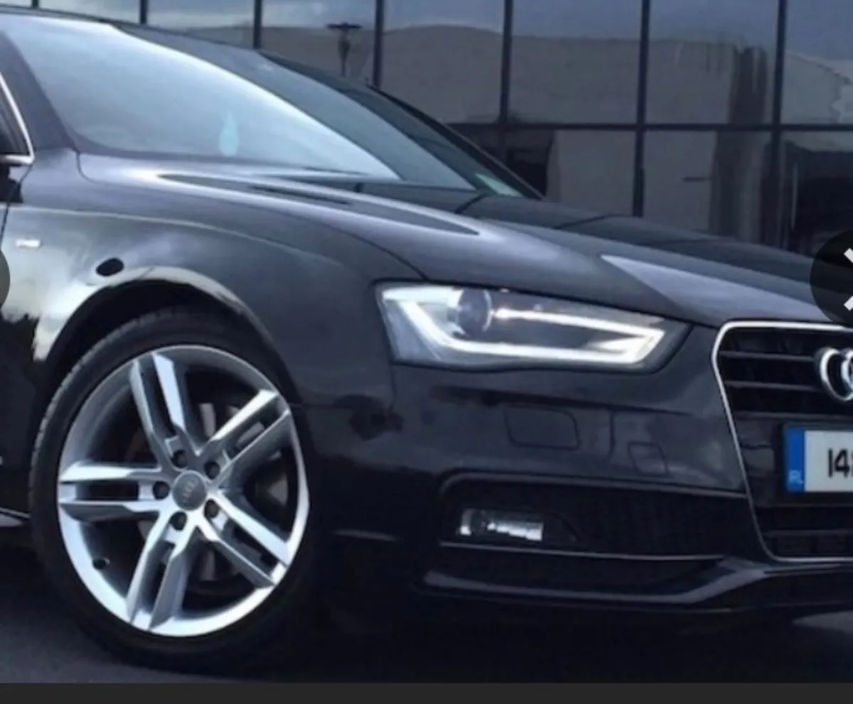 18” genuine sline alloys & tyres used