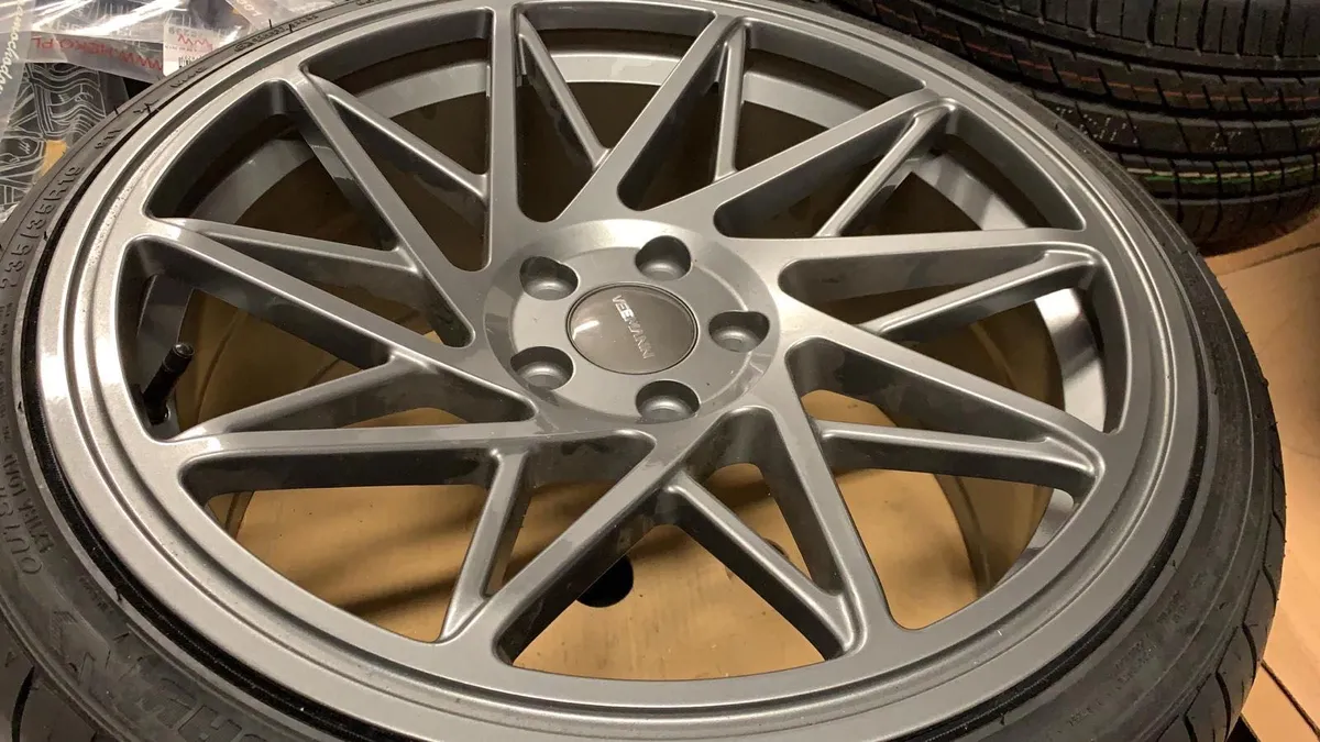 19” veeman 5x112 alloys & tyres