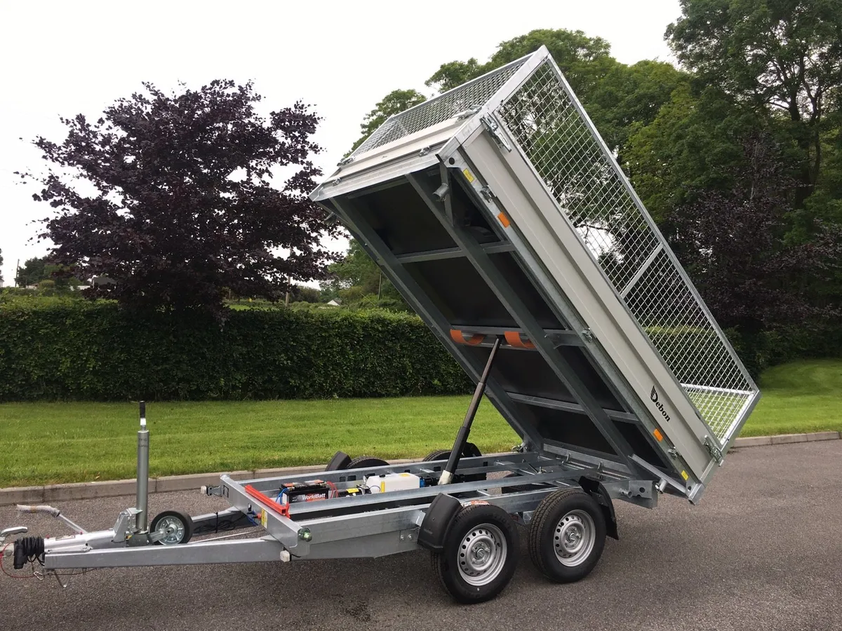 Debon electric tipping trailer - Image 2