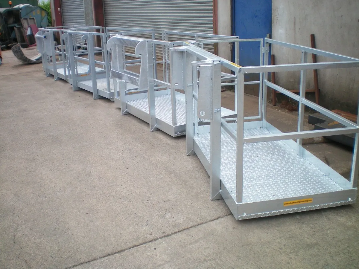2mt x 1mt Manlift Baskets/ Safety Cages - Manitou - Image 4