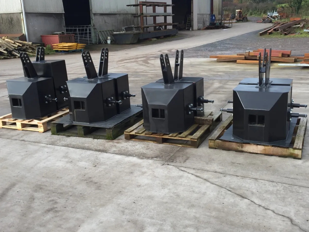 600kg Tractor Weights - Image 3
