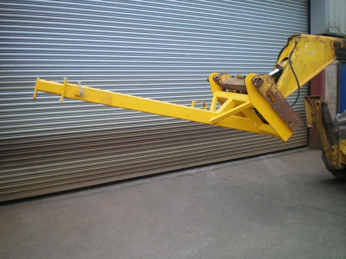 Fly JIB Crane Extension - JCB QFIT - Image 2