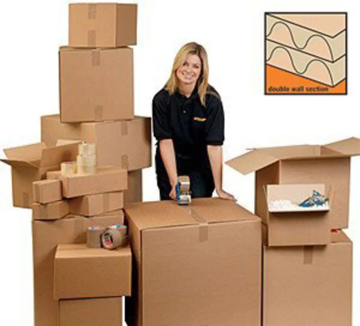 Cardboard Boxes and Corrugated Products for Sale - Image 1