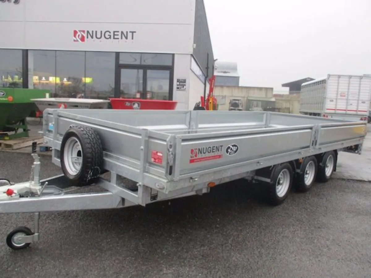 Nugent trailers 16 ft, 18 ft drop side - Image 3