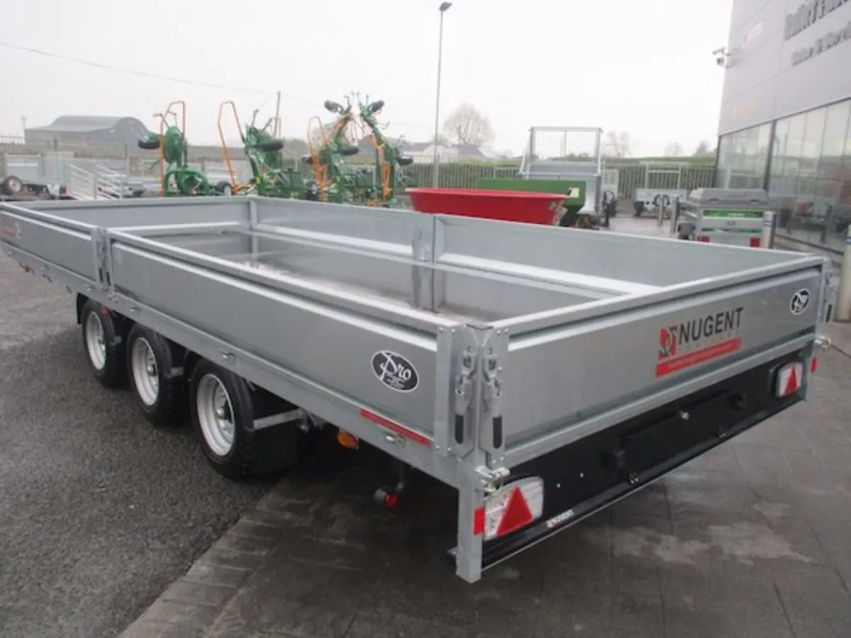 Nugent trailers 16 ft, 18 ft drop side - Image 4