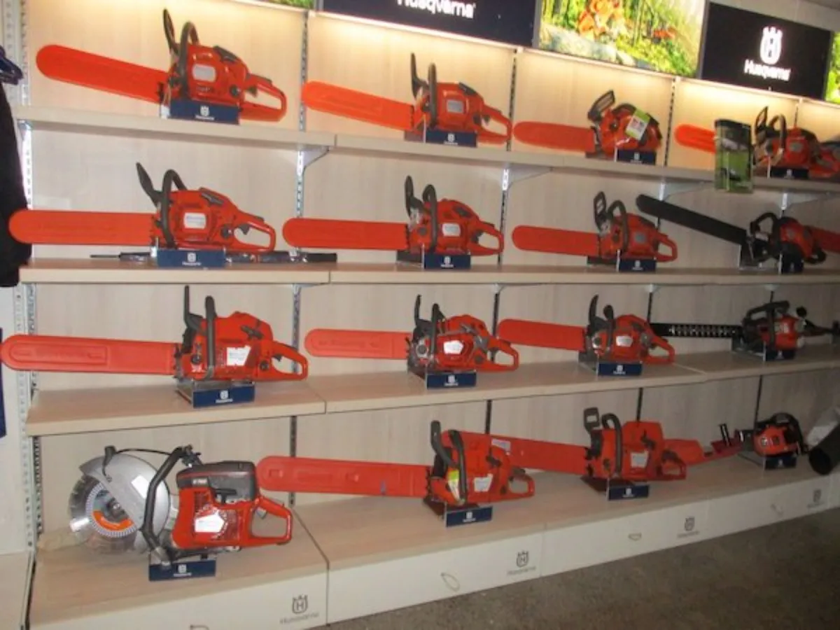 husqvarna chain saws, clothing,log grabs - Image 1