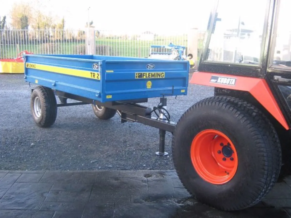 Fleming tipper trailer kioti kubota - Image 3