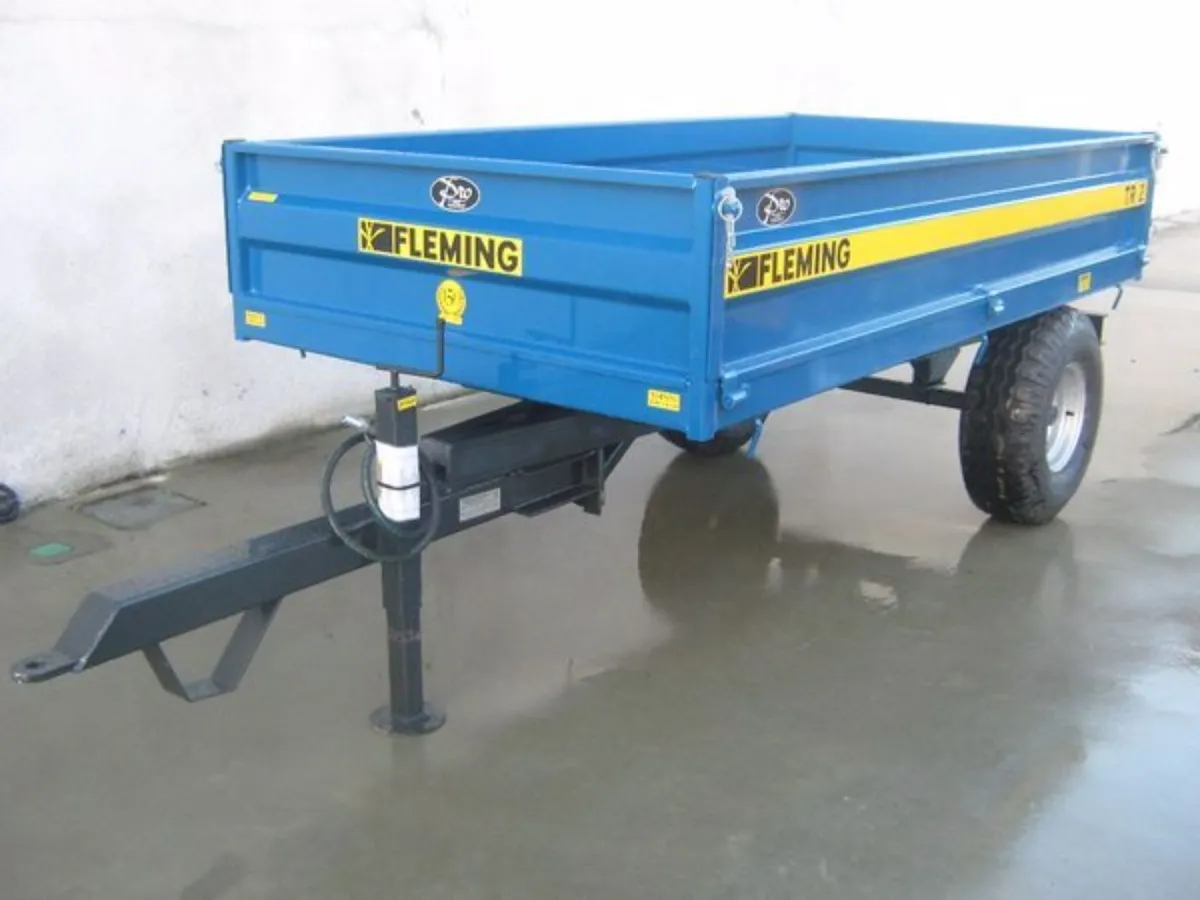 Fleming tipper trailer kioti kubota - Image 4