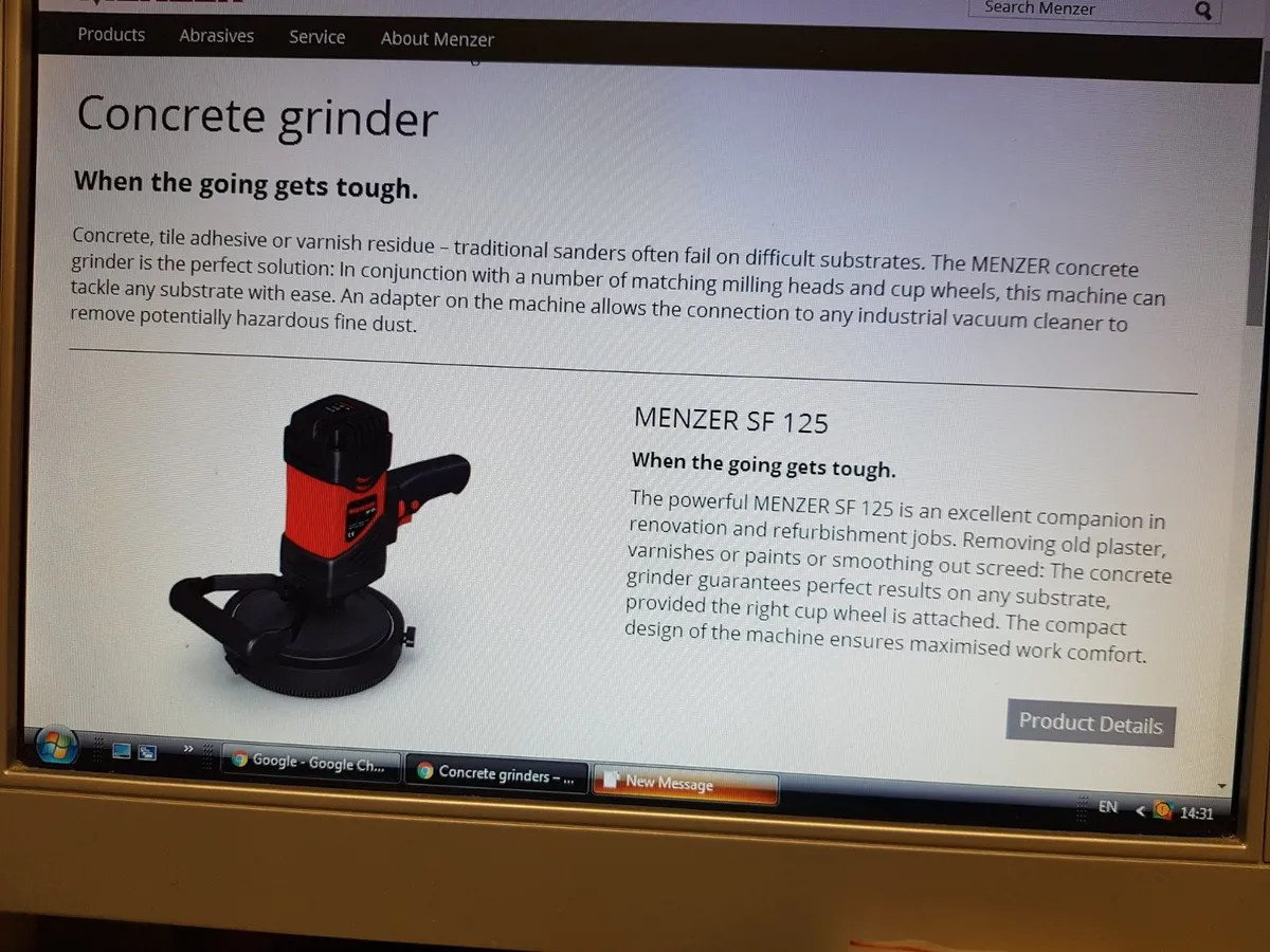 Concrete grinder - Image 1