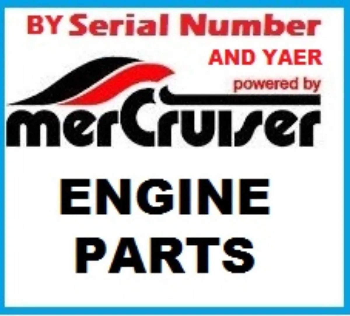Full range of MERCRUISER parts - Image 1