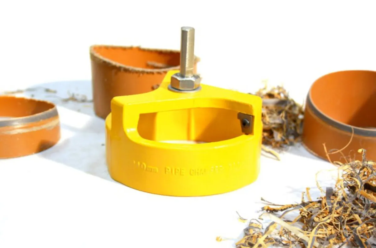 check out the video of the pipe chamfer tool - Image 4