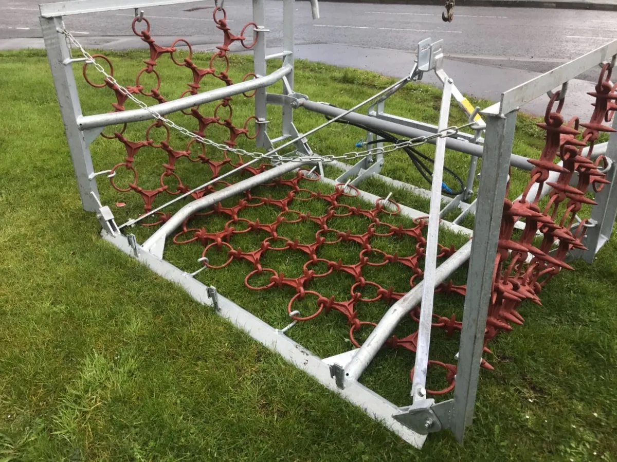 Jarmet 4,5,6metre chain harrows, all sizes - Image 3