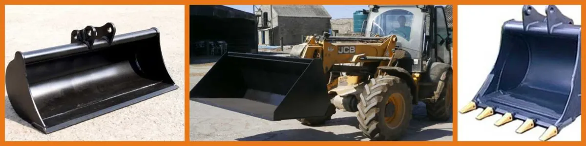 telehandler  front buckets