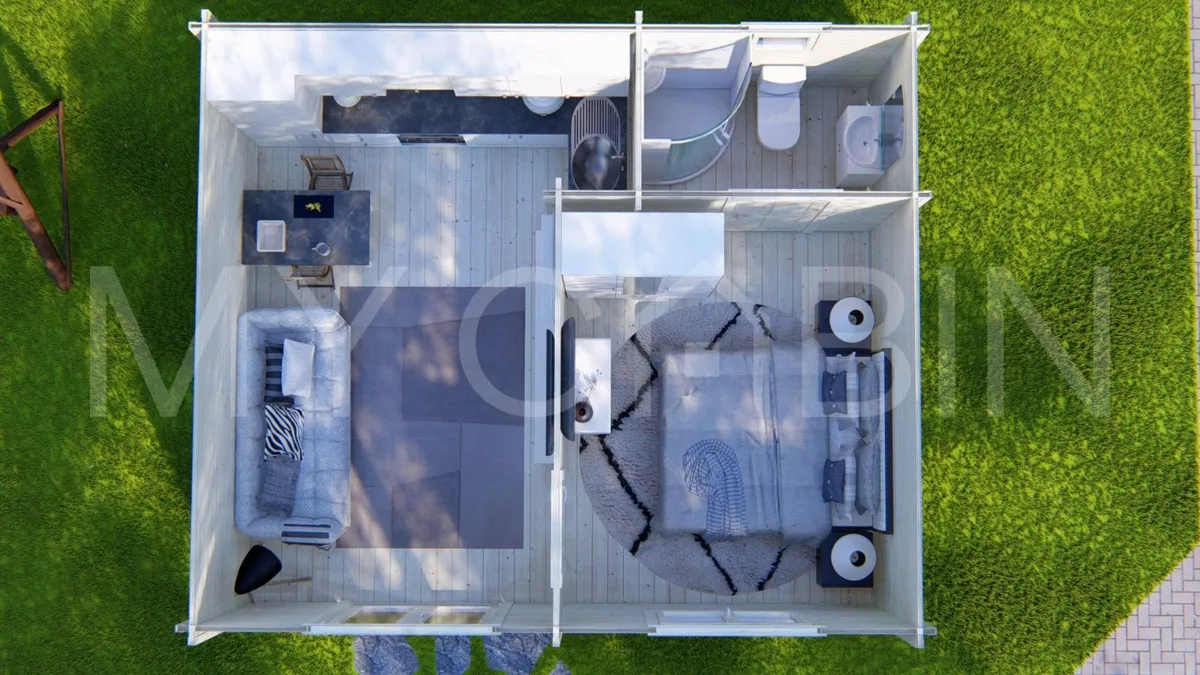 One Bed A Log Home - FREE DELIVERY! - Image 4