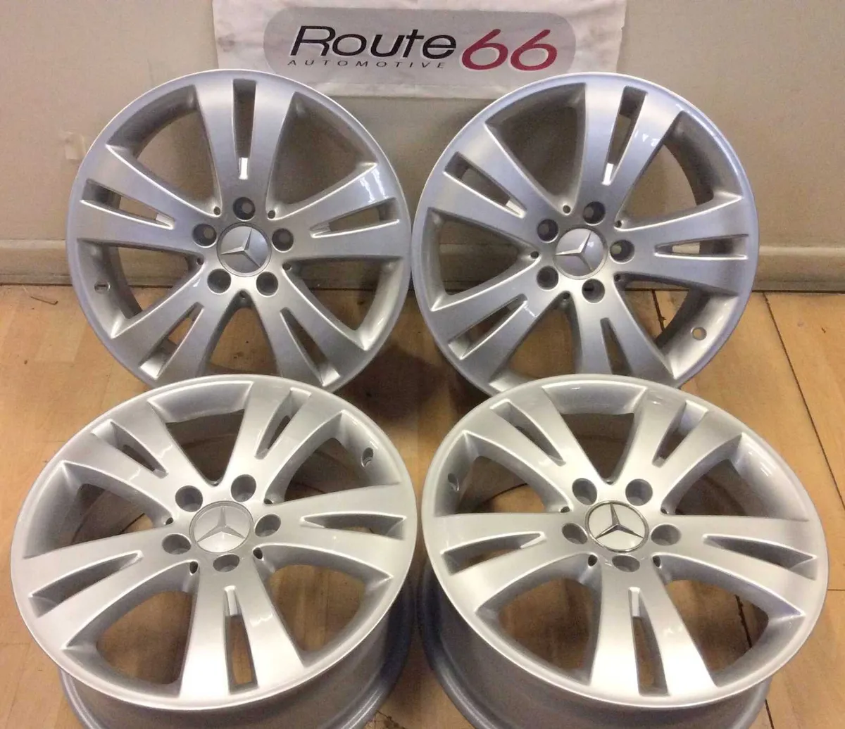 Mercedes C Class 17" ALLOY WHEELS ORIGINAL (REFURB - Image 3